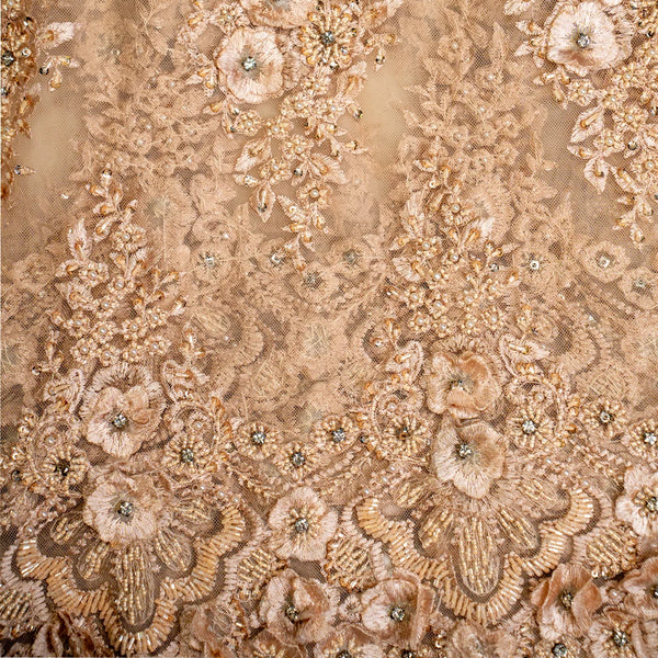 Celestial Champagne Gold Fabric
